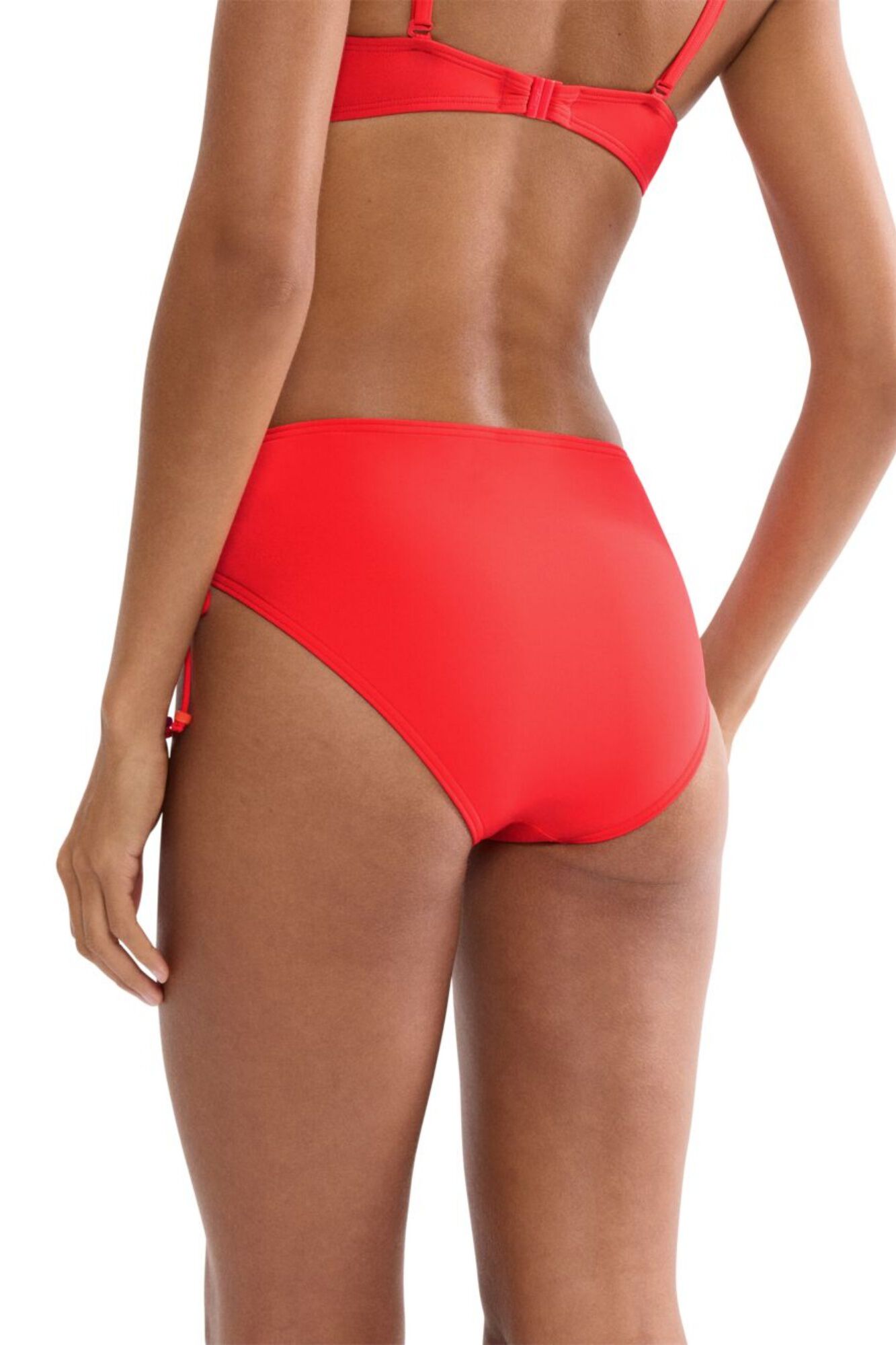 Triumph Cueca de biqu&iacute;ni cintura alta com folhos