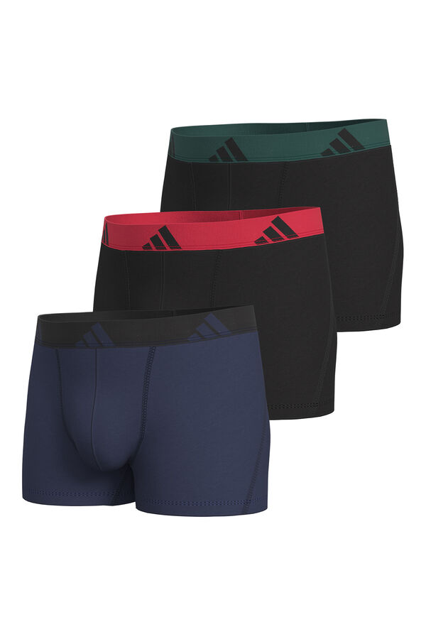 Adidas Pack 3 b&oacute;xers algod&oacute;n Active Flex  azul