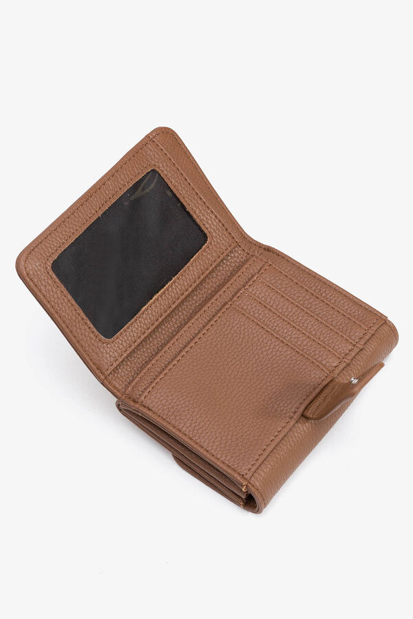 Vilanova Compartimento de carteira com aba cru