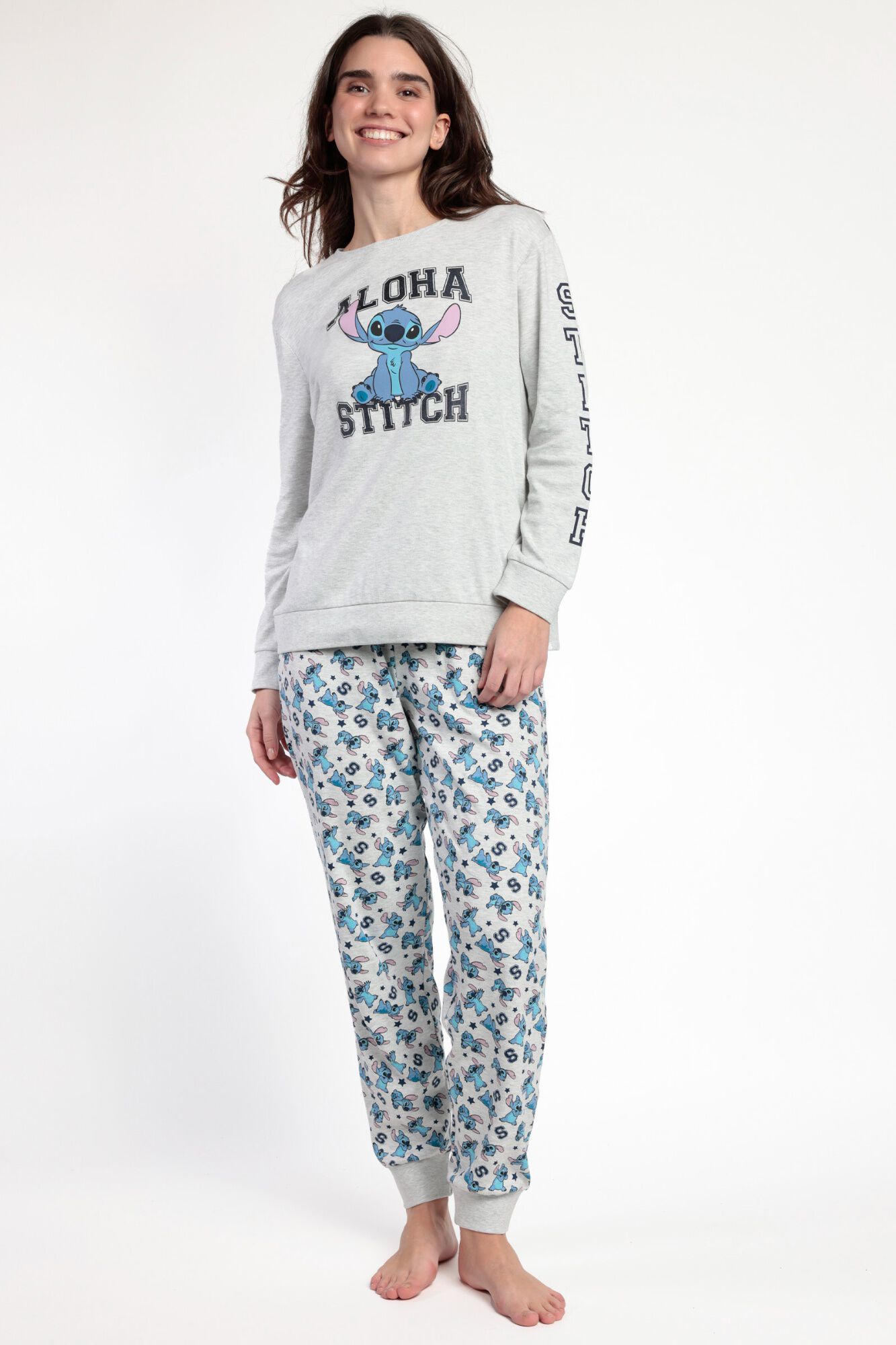 Admas Pijama Manga Larga Stitch 
