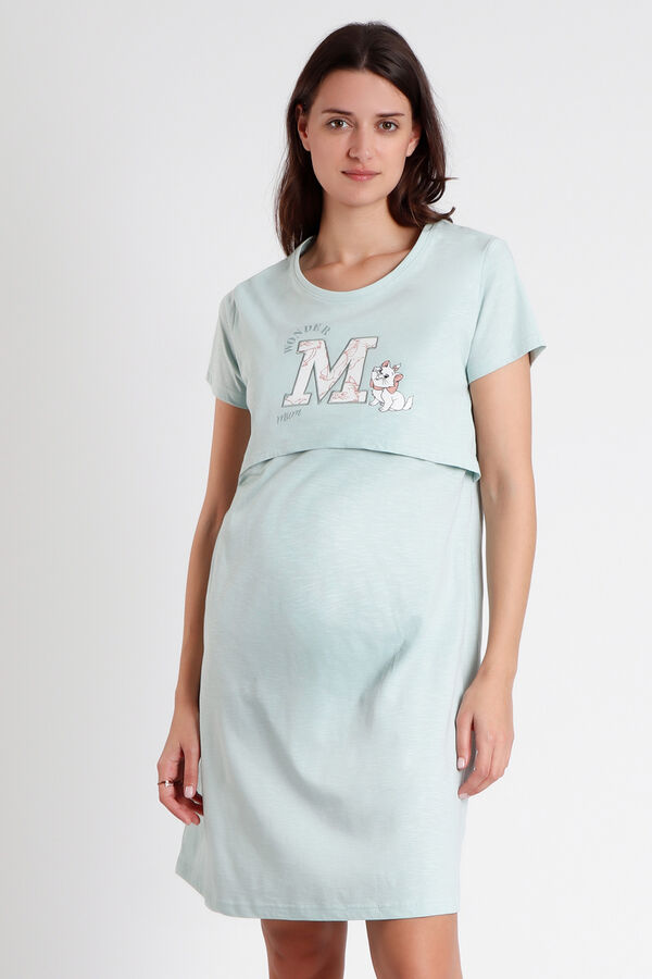 Admas Camis&oacute;n maternity manga corta Los Aristogatos Disney azul