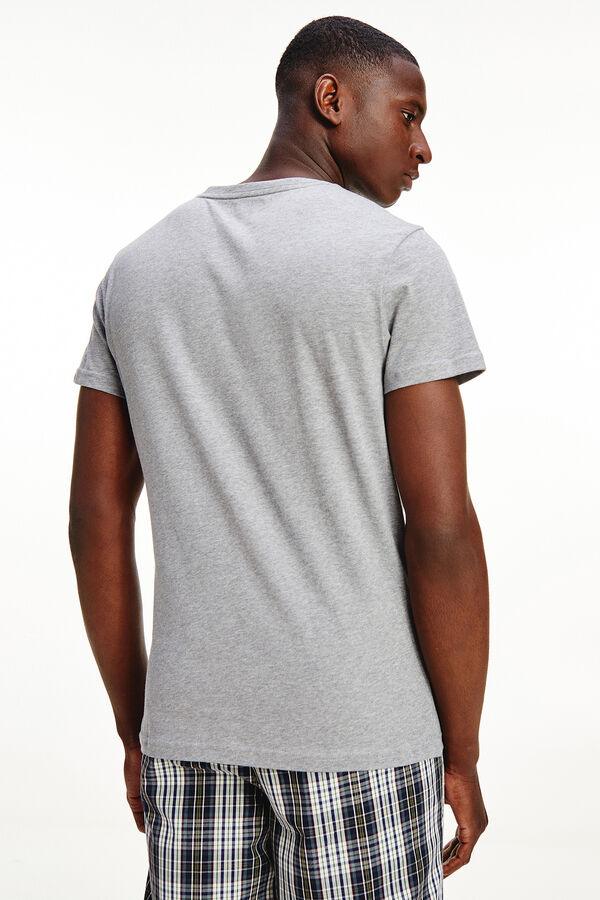 Womensecret Grey short-sleeved T-shirt Siva