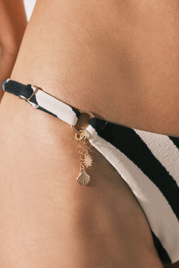 Women'secret Donji deo bikinija tanga sa printom zebre Print