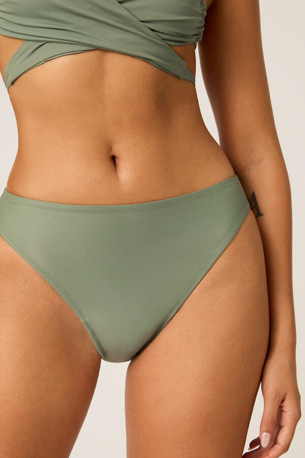 Womensecret Brazilian high waist Bikini panty  Naturweiß