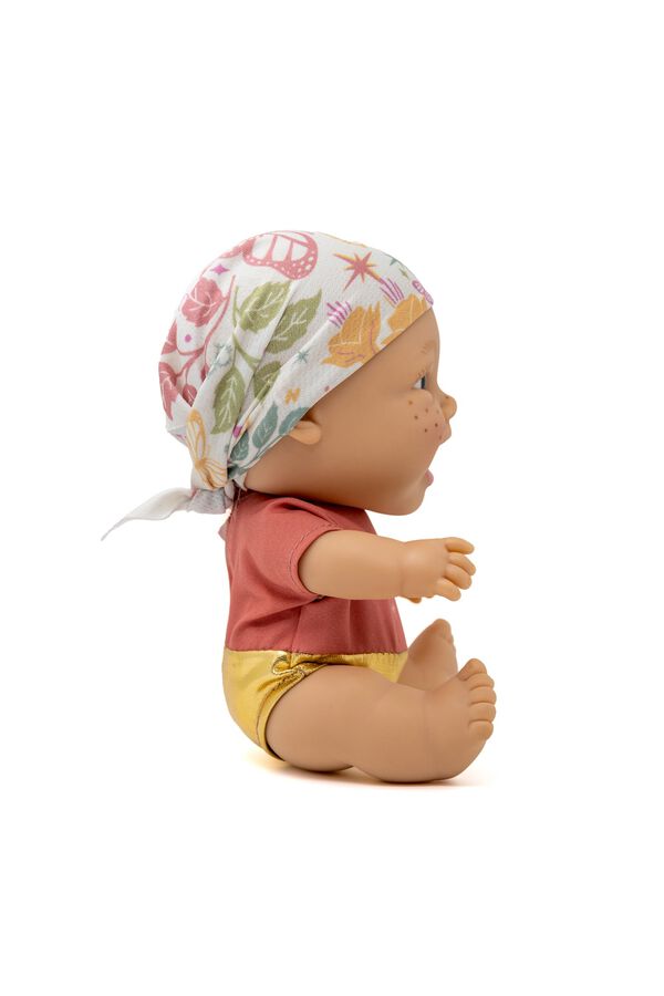 Baby Pelones Mu&ntilde;eco solidario Karol G blanco