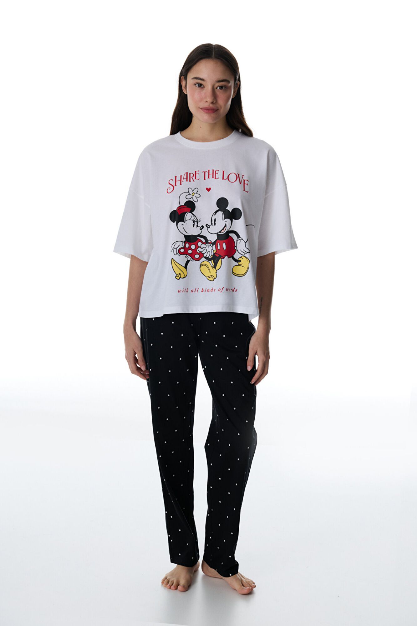Penti Conjunto pijama lunares Mickey y Minnie