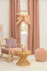 Womensecret Velur pink 140 x 280 curtain rose