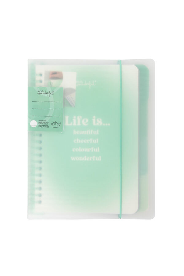 Mr. Wonderful A5 notebook Print
