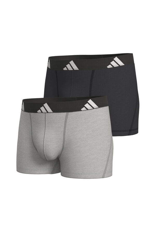 Adidas Pack of 2 Active Flex cotton boxers printed