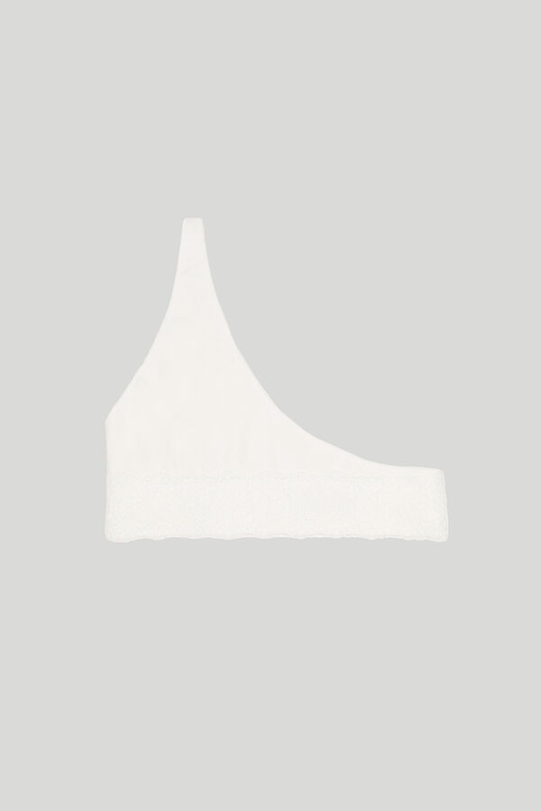 Womensecret Right breast single-cup bra white
