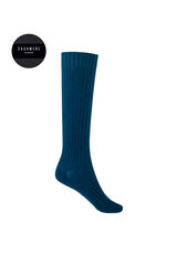 Punto Blanco Ribbed socks blue