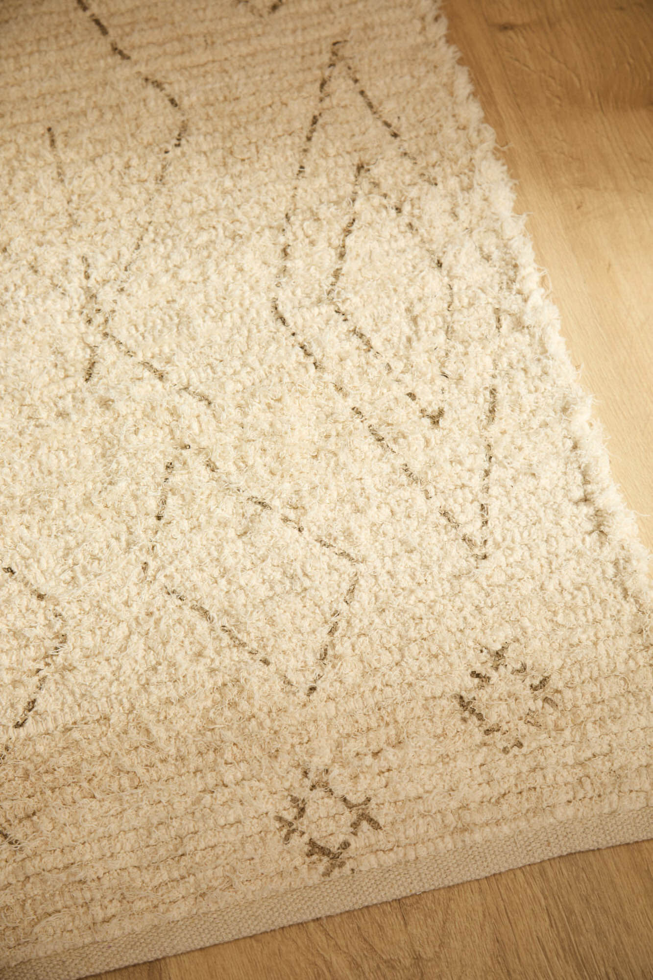 Calma House Alfombra de algod&oacute;n flameado Mayo