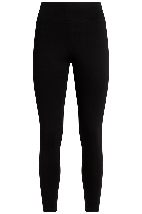 Reebok Reebok logo sports leggings czarny