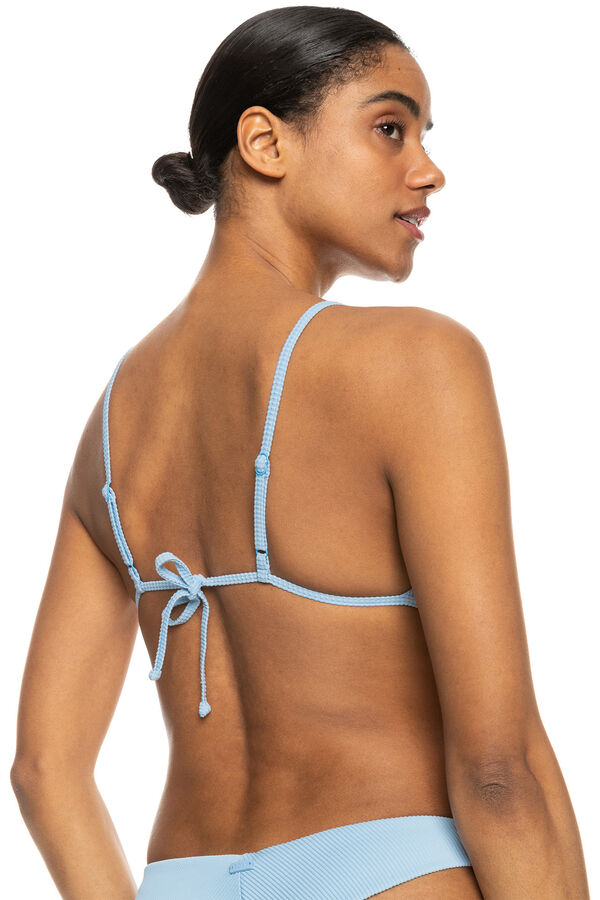 Womensecret Triangle bikini top for women bleu