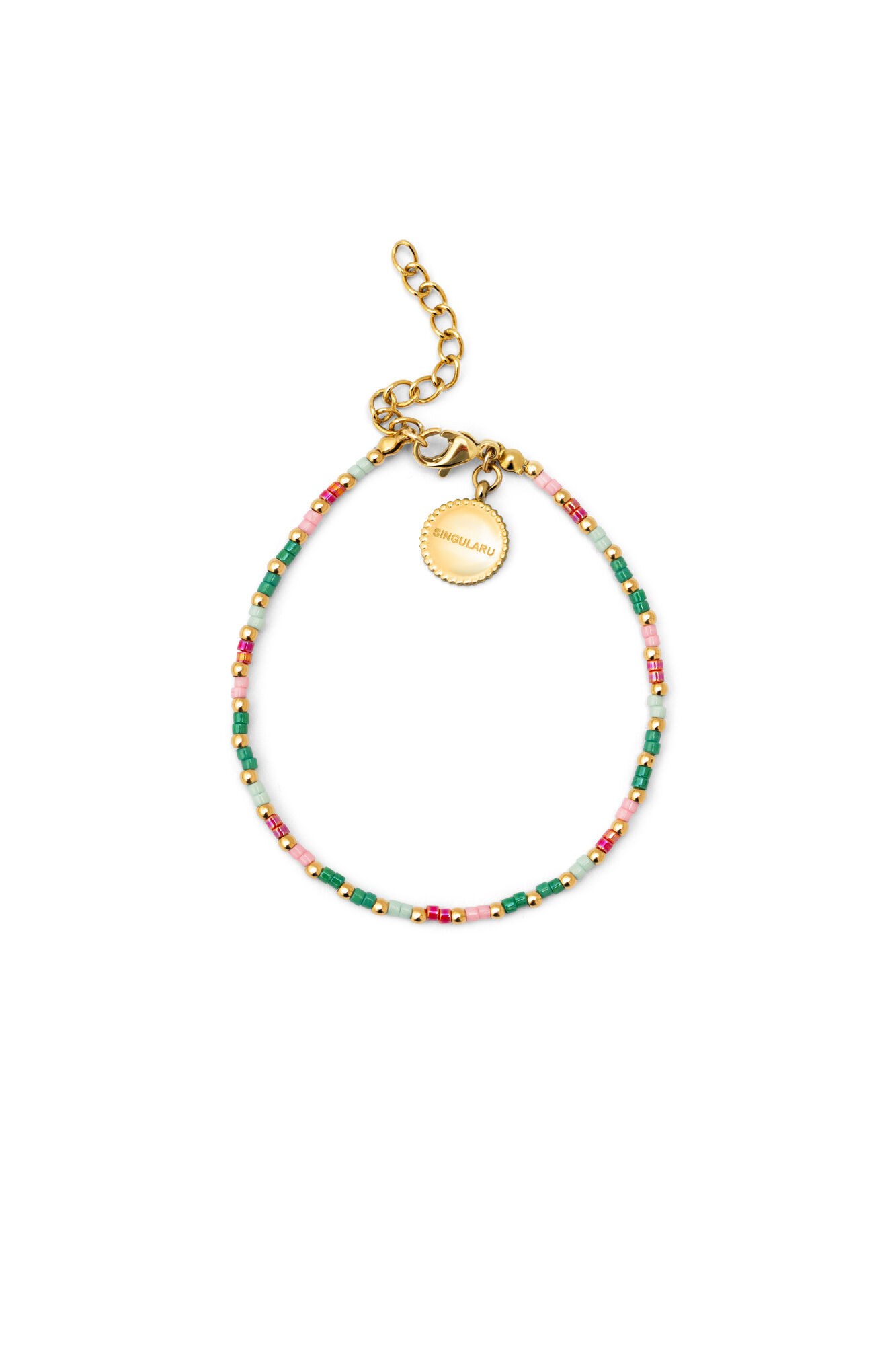 Singularu Vidal Colors Armband aus vergoldetem Stahl