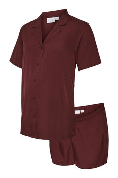 Womensecret Short cotton maternity pyjamas rouge