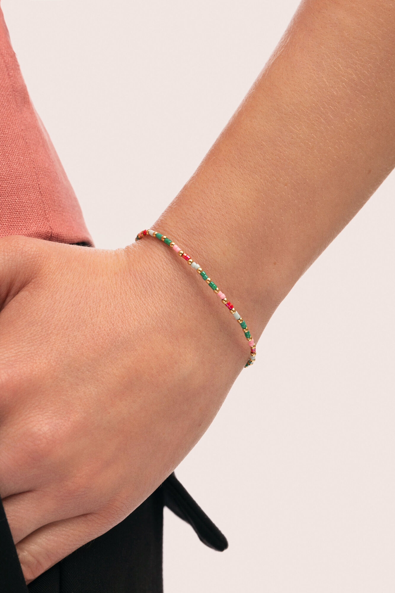 Singularu Vidal Colors Armband aus vergoldetem Stahl