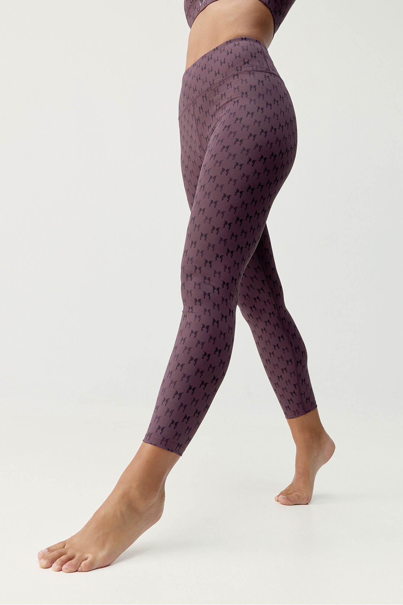 Born Living Yoga Legging deportivo Monogram morado&nbsp;