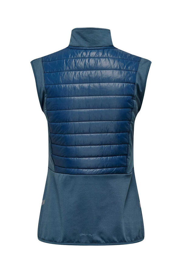 Womensecret Chaleco ultraligero quilted gilet blue