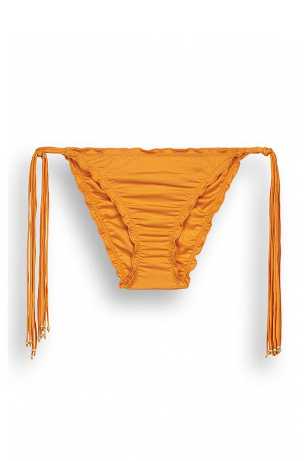 Womensecret Donji deo bikinija sa šljokicama  narandžaste boje Narandžasta