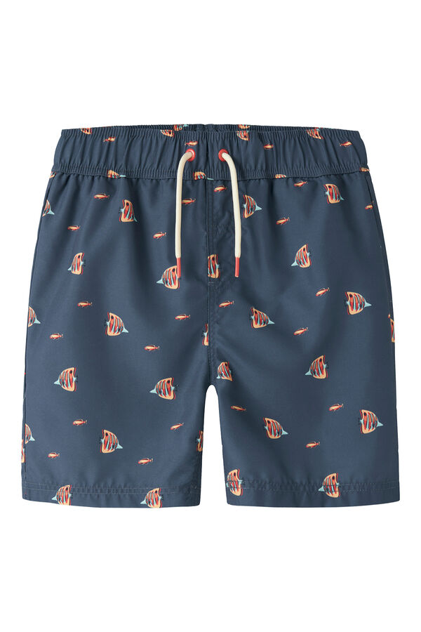 Name it Boy's drawstring swimwear blue