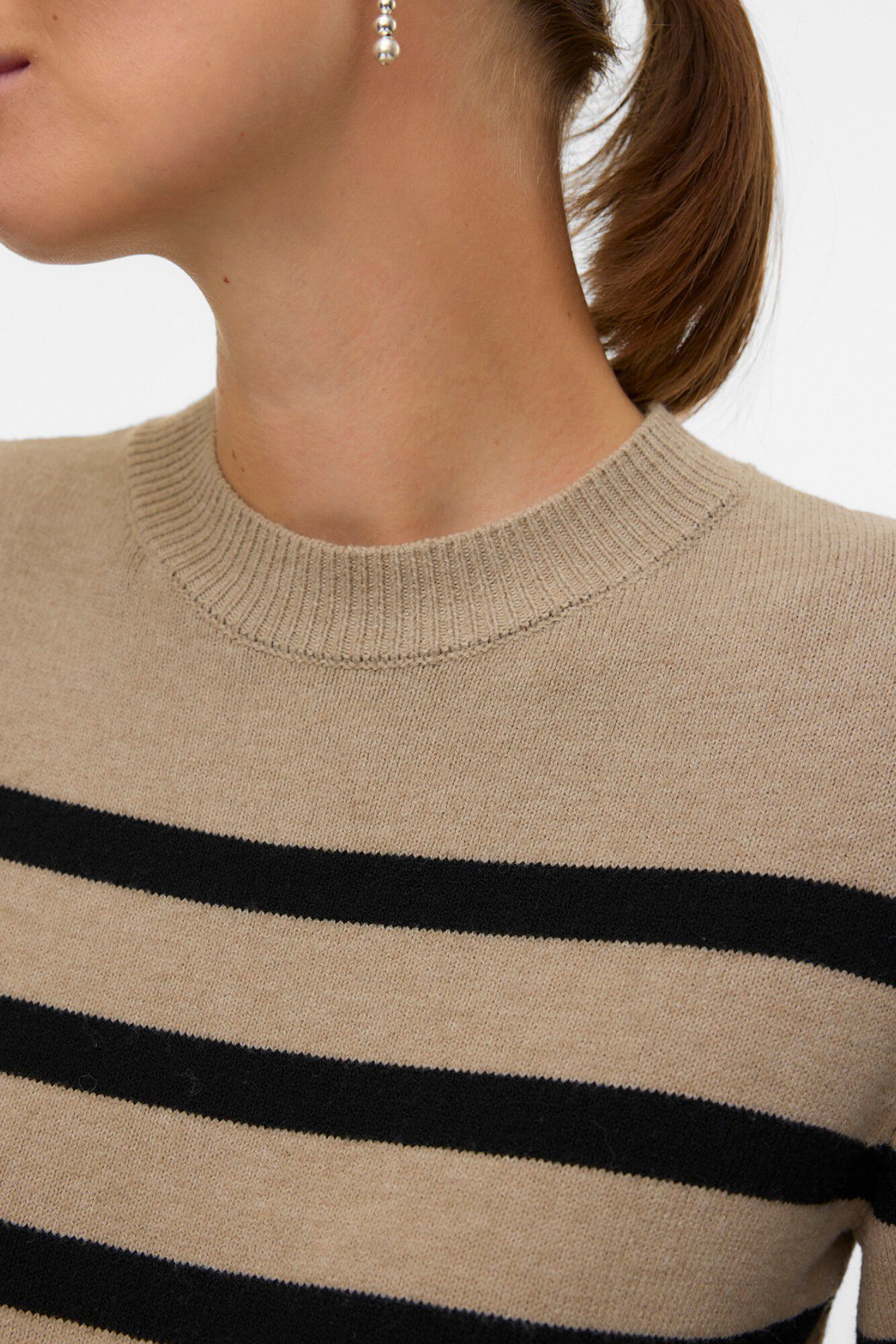 Mamalicious Gestreifter Umstands-Pullover