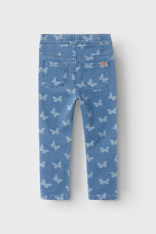 Womensecret Denim butterfly pants blue