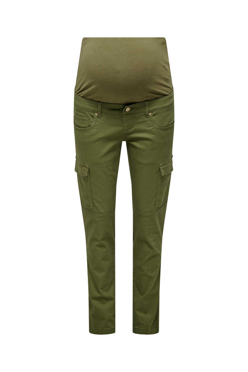 Womensecret Cargo maternity trousers vert