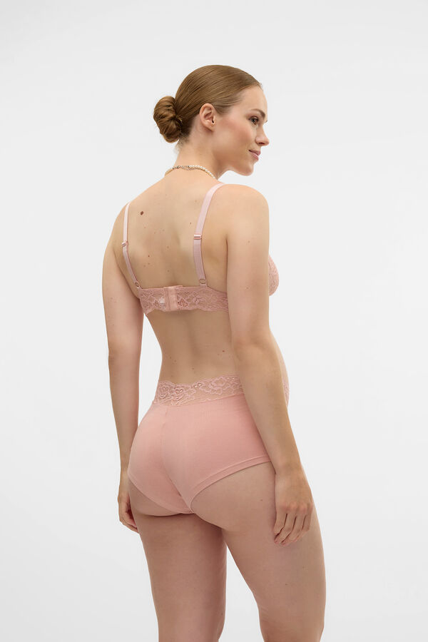 Mamalicious Pacote de cuecas de maternity rosa