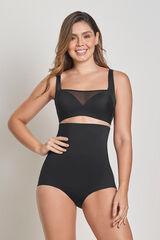 Leonisa Braga faja de tiro alto con control moderado en abdomen y espalda&nbsp; negro