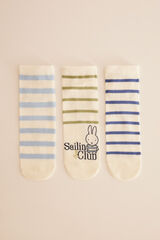 Womensecret 3-pack Miffy short cotton socks printed