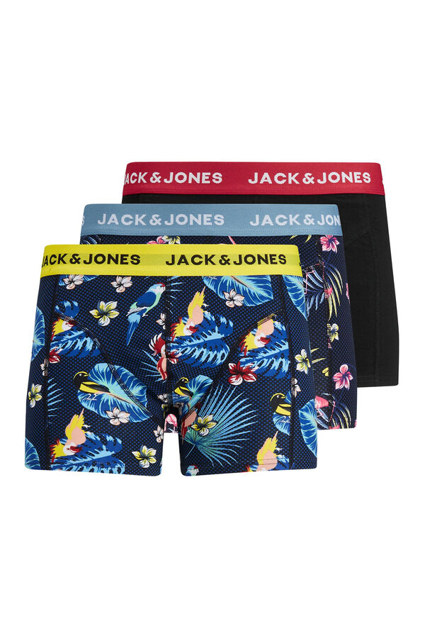 Womensecret 3-pack floral print boxers bleu