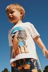 Name it Short sleeve T-shirt STITCH white