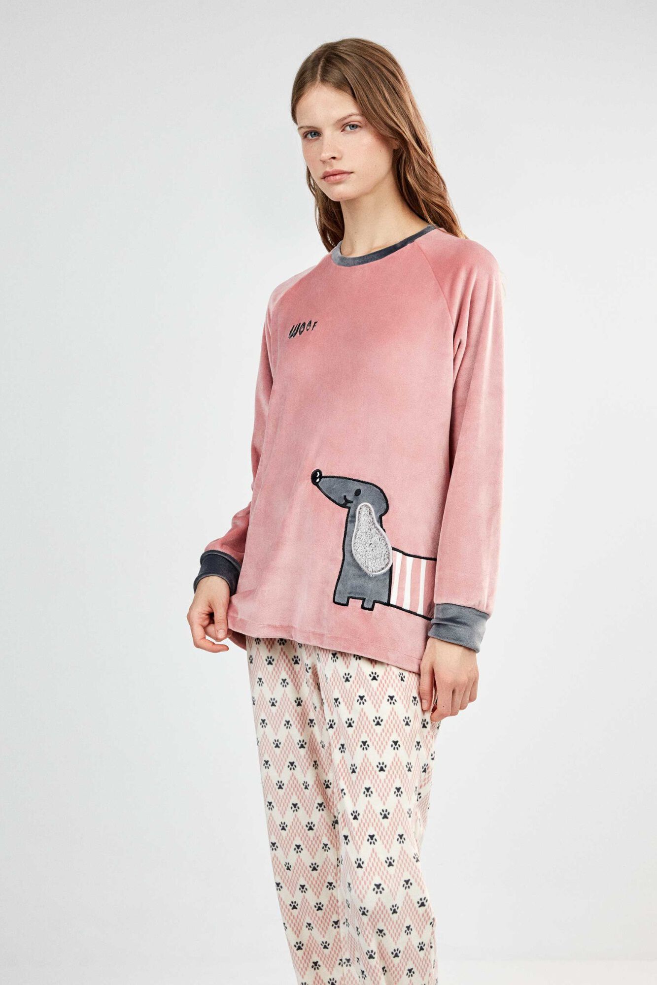 Gisela Pyjama aus Fleece