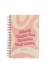 Womensecret Notebook - Blank pages for dreams and more mit Print
