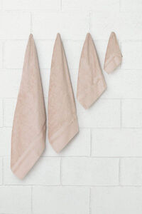 Textura Waschbeckenhandtuch Frottee-Baumwolle Bambus 50 x 90 cm.