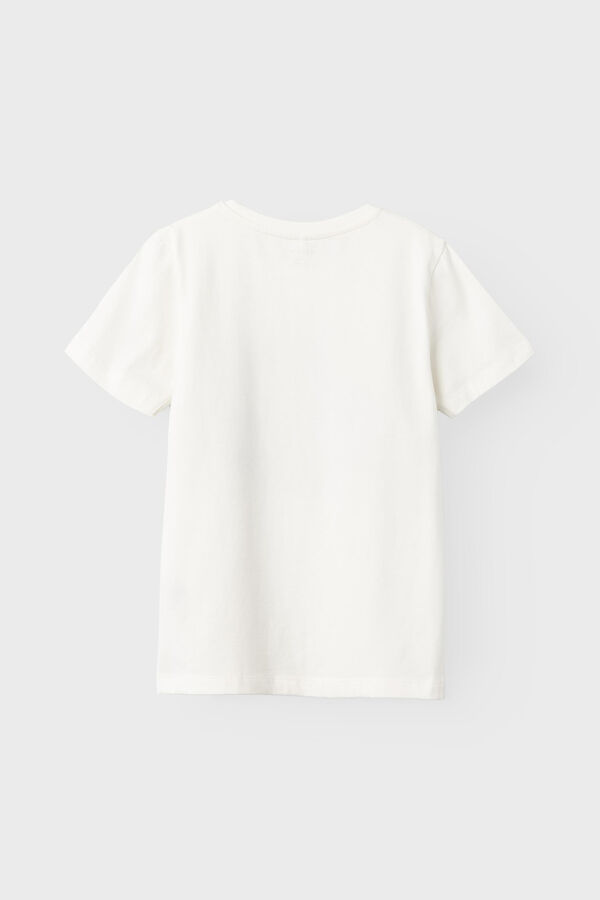 Womensecret Boys' short-sleeved JURASSIC PARK T-shirt Bijela