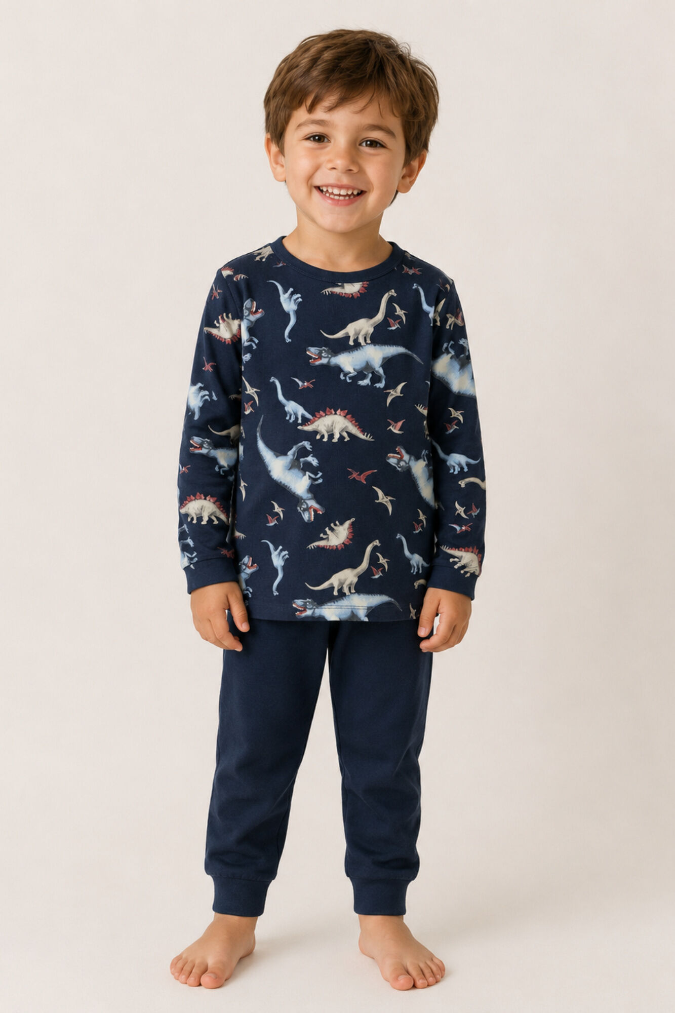 Name It Pyjama mit Dinosauriern