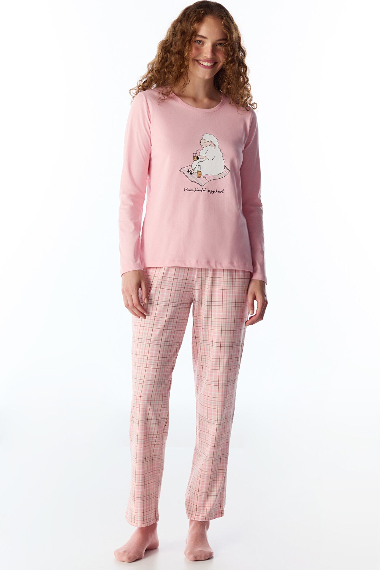Penti Pijama comprido estampado animal print