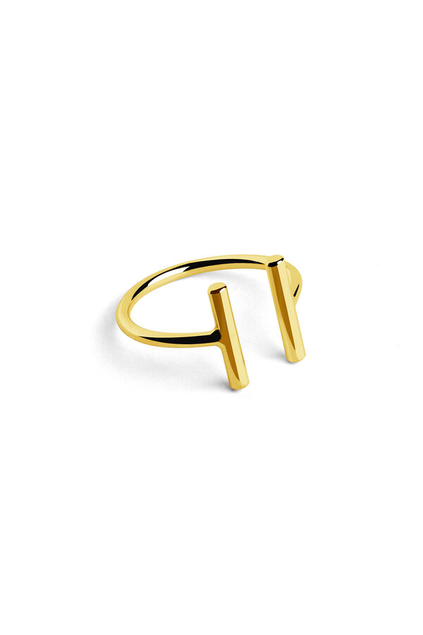Womensecret Ring Sticks Gold mit Print