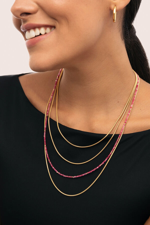 Singularu Collar Cleopatra Rose Acer B.Oro amarillo