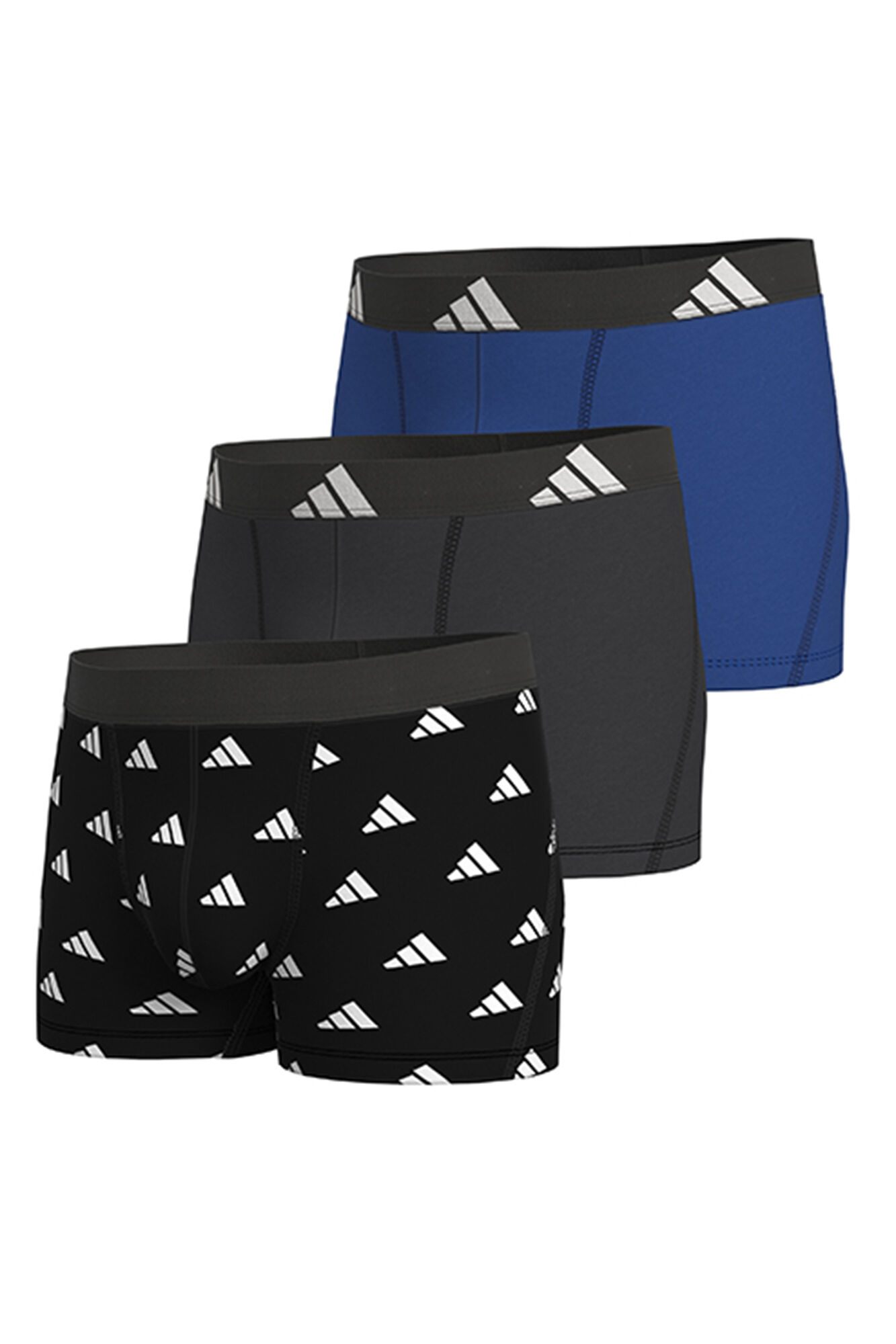 Adidas Pack of 3 Active Flex cotton boxers 