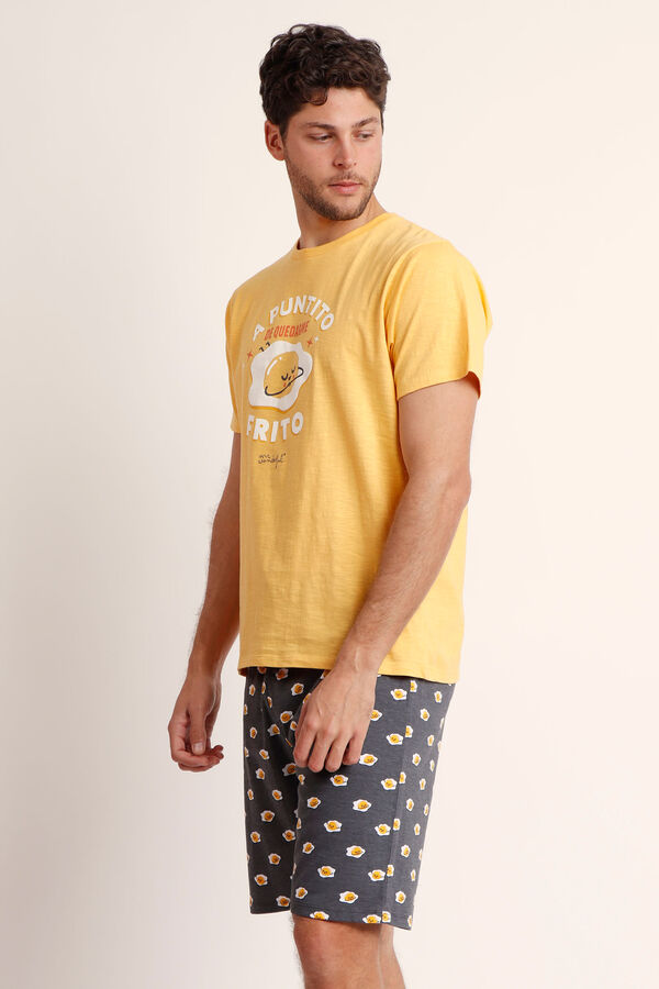 Mr. Wonderful Pijama corto frito Mr Wonderful amarillo