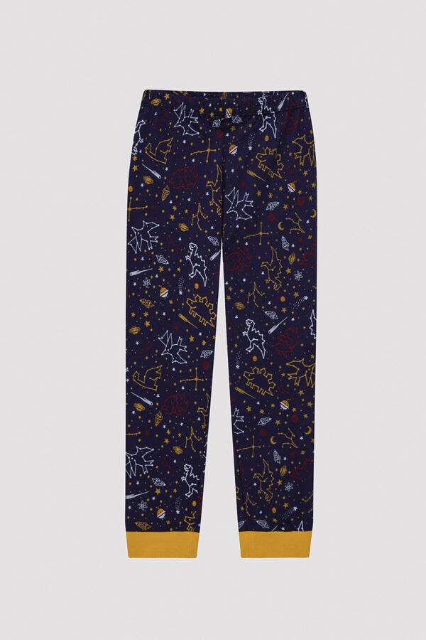 Womensecret Boy Galaxy Watcher 2 pack  Pajama Set printed