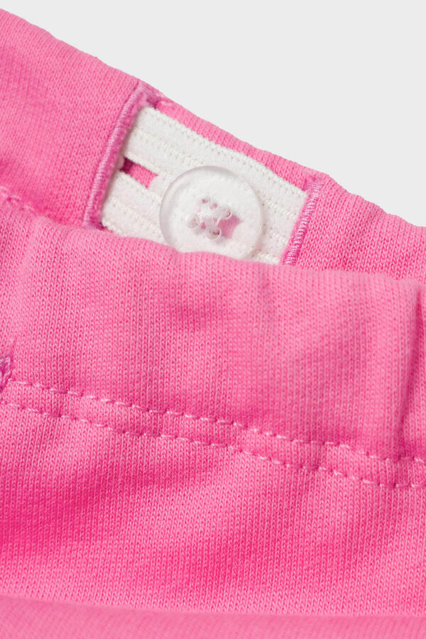 Womensecret Mini girls' leggings rózsaszín