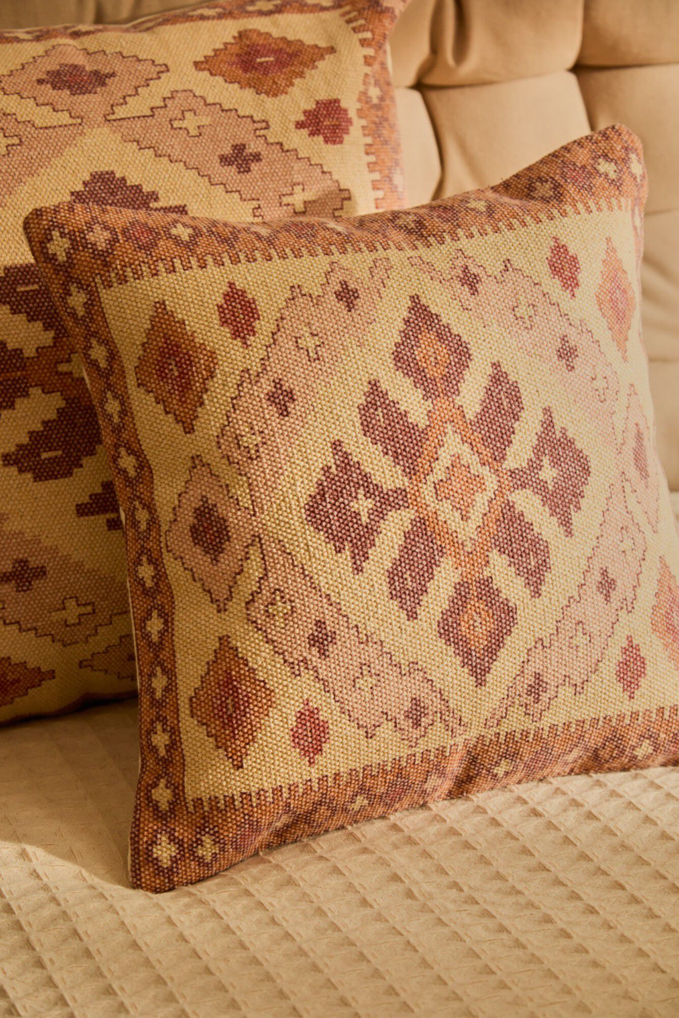 Calma House Baumwoll-Kissenbezug 45x45