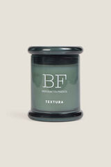 Textura Fresh Bergamot Scented Candle mit Print