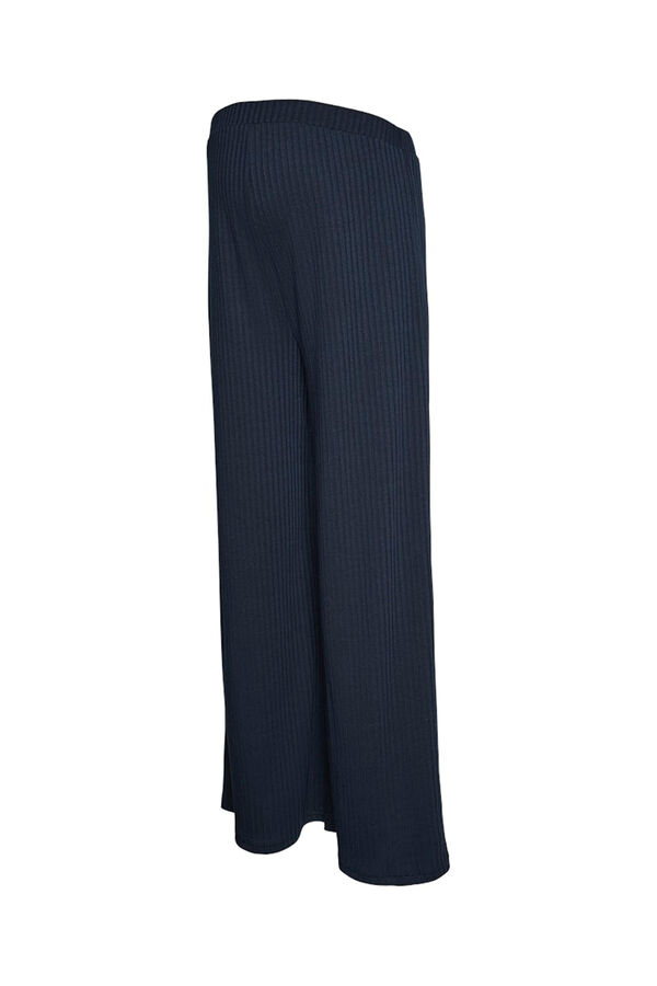 Mamalicious Long trousers Maternity blue