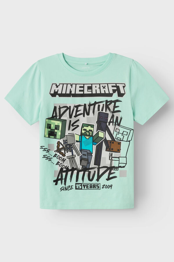 Name it Minecraft T-shirt for boys blue