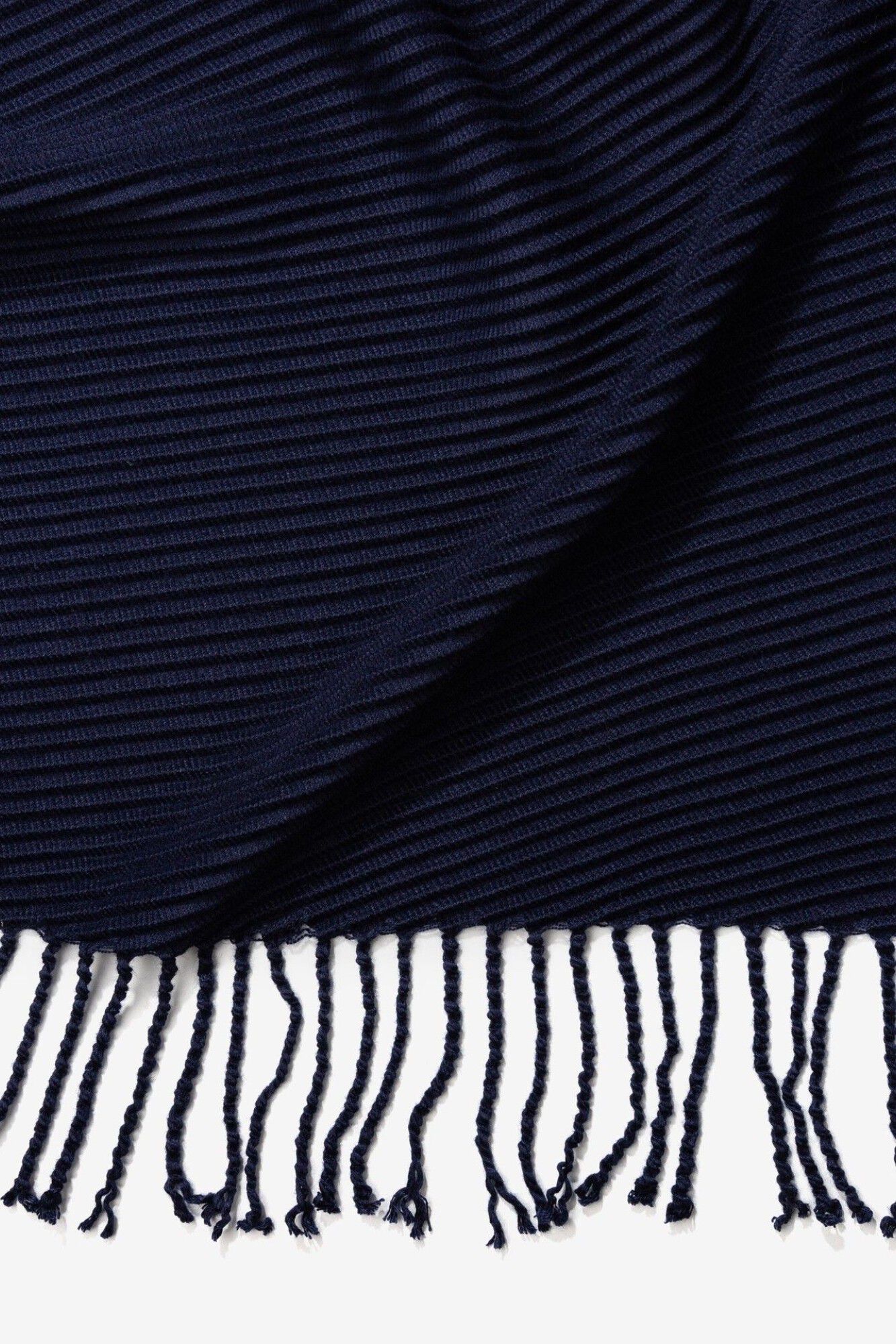Vilanova Pleated rectangular blanket